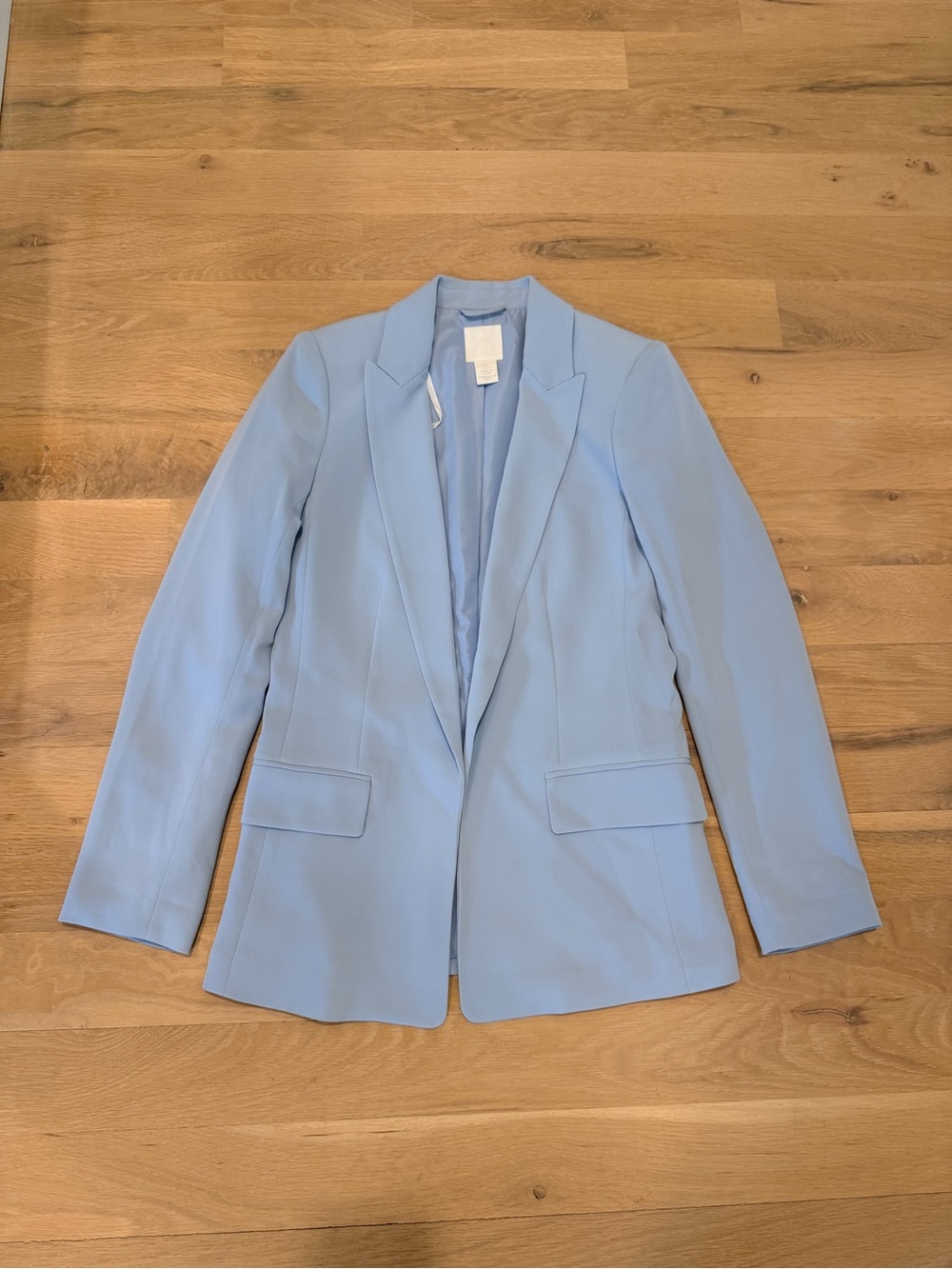 H&M Light Blue Women's Blazer, Size 0